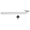 Perko Perko 1291DP0CHR Chrome-Plated Offset-Mount Windshield Adjuster-12" Length w 9.5" Length Adjustment 1291DP0CHR - alternate 1